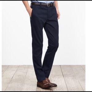 Banana Republic Navy Fulton Chinos